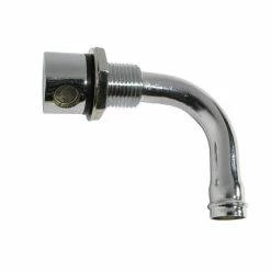 BLA 13mm Round Fuel Tank Bent Breather – Chrome