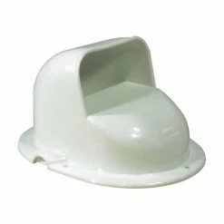 BLA 194x149x110 White Plastic Cowl Vent