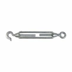 BLA 5mm Hook & Eye Open Galvanised Turnbuckle