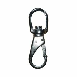 Blueline Stainless Snap Hook Swivel Eye 85mm