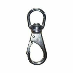 Blueline Stainless Snap Hook Swivel Eye 100mm