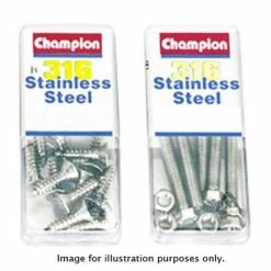 Champion Hex Screw Set 3/8 X 1 1/2