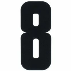 BLA Rego Number Pair 6in