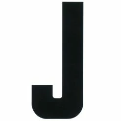 BLA WA Rego Letters 6in