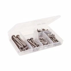 Watersnake Oval Head Self Trapping Screw Kit 68Pcs