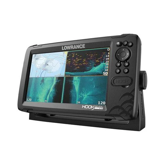 Lowrance Hook Reveal 9 Fish Finder Combo With Triple Shot Transducer 4 Lowrance Hook Reveal 9 Fish Finder Combo With Triple Shot Transducer - Image 4