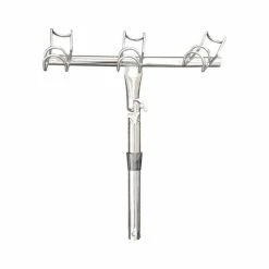 Frank Marine Stainless Steel Portside 3 Way Adjustable Rod Holder