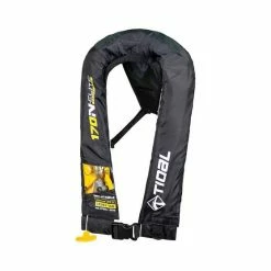 Tidal Manual Inflatable Adult Elite 170N PFD Black