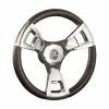 Gussi Model 13 Steering Wheel 342mm With Chromed Spokes