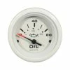 Veethree Arctic Oil Pressure Gauge 0-80 PSI