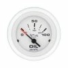 Veethree Arctic Oil Pressure Gauge 0-100 PSI