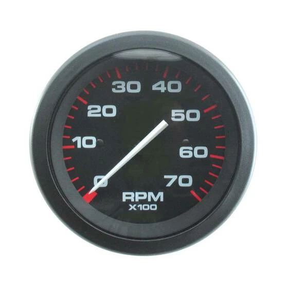 Veethree Black Amega Tachometer 7000 RPM 1 Veethree Black Amega Tachometer 7000 RPM
