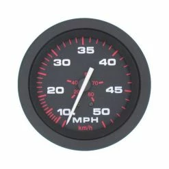 Veethree Black Amega Speedometer Kit 50 MPH