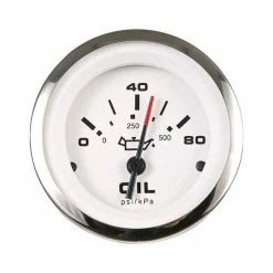 Veethree Lido Pro Oil Pressure Gauge 0-80 PSI