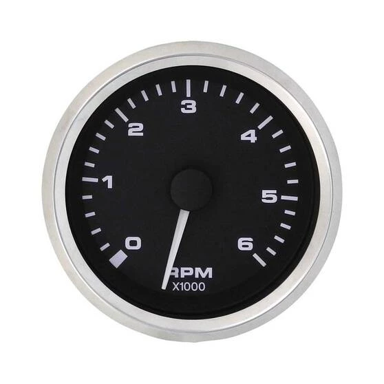 Veethree Premier Pro Domed Tachometer 6000 RPM 1 Veethree Premier Pro Domed Tachometer 6000 RPM