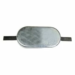 Titan Zinc Oval Anode With Strap