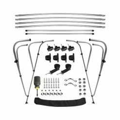 Bowline 4 Bow Black Bimini Kit 1.9- 2.1m -Marine Electronics shop BCF 631189 01 hi res