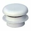 BLA Mushroom Vent White Plastic