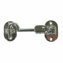 BLA Hook Double Hinged Chrome Brass 100mm